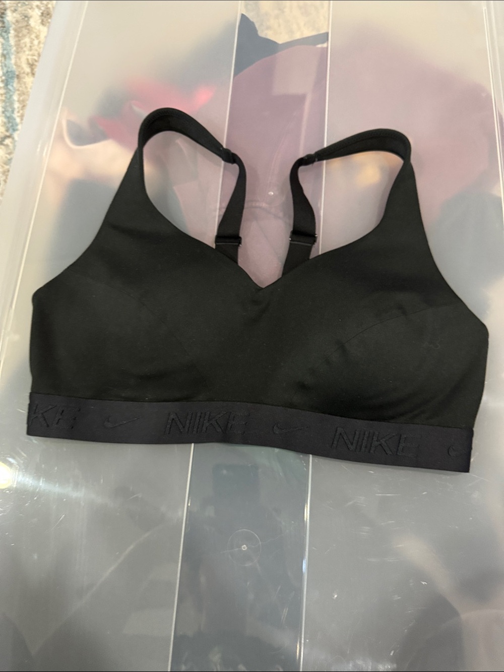 Nike Black Sports Bra